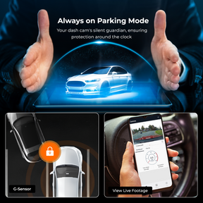 Road Angel Halo Pro 128GB Deluxe Dual Dash Cam Bundle with – Battery Pack for Ultimate Parking Monitoring!  - Nationwide Installation Included
